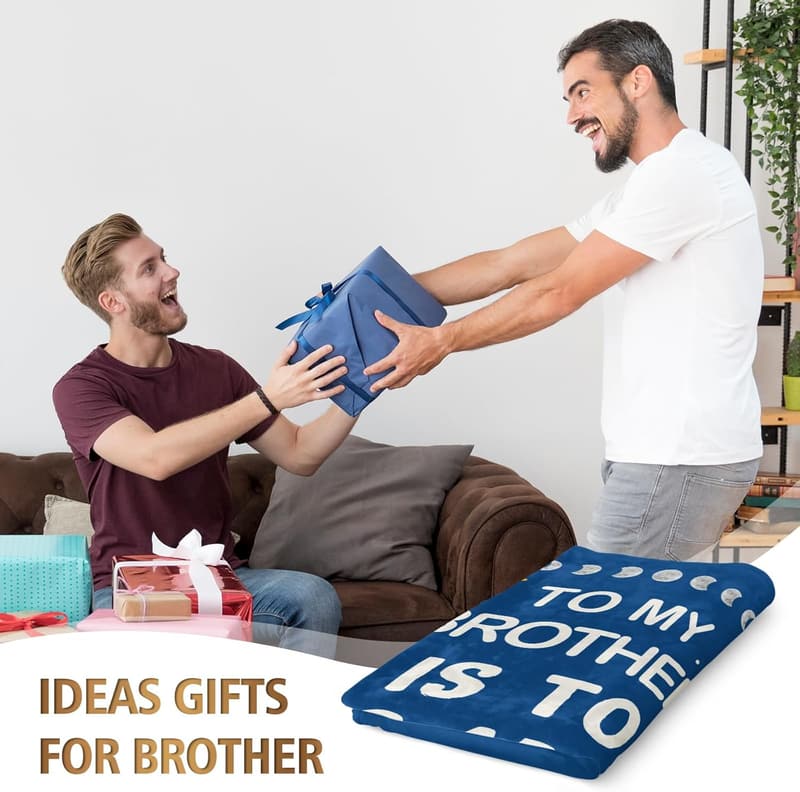 Brother's Day Blanket Gift – Soft Throw, 60