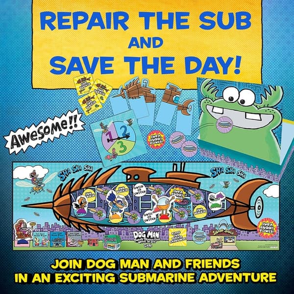 Dog Man: Twenty Thousand Fleas Under The Sea Game