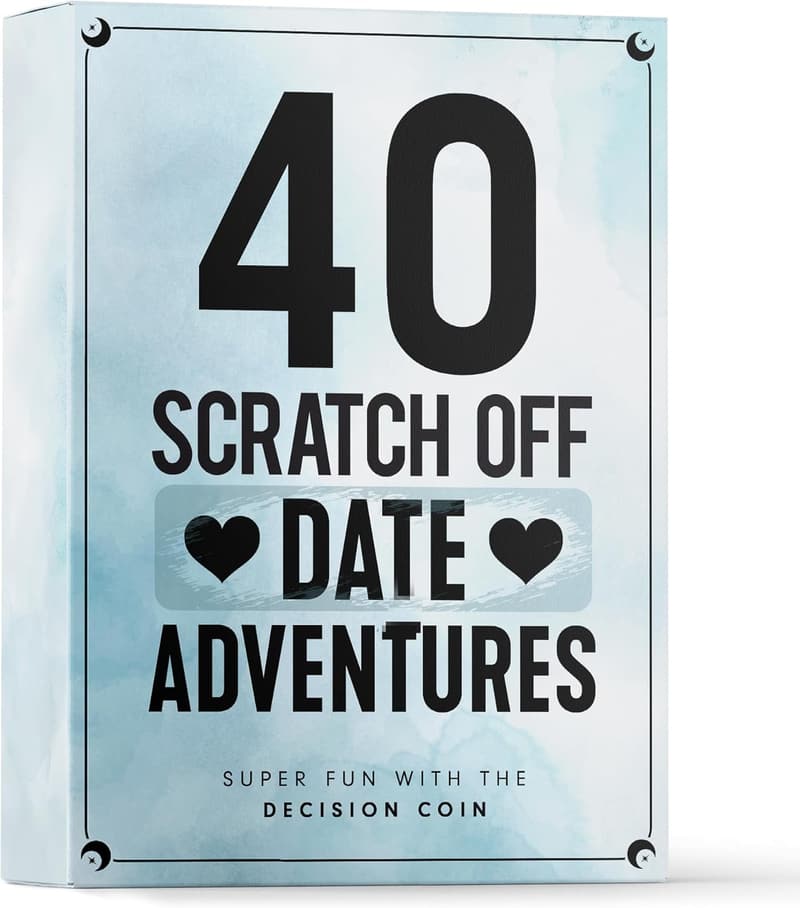 Scratch-Off Date Night Ideas – Couple Game for Anniversary & Birthdays