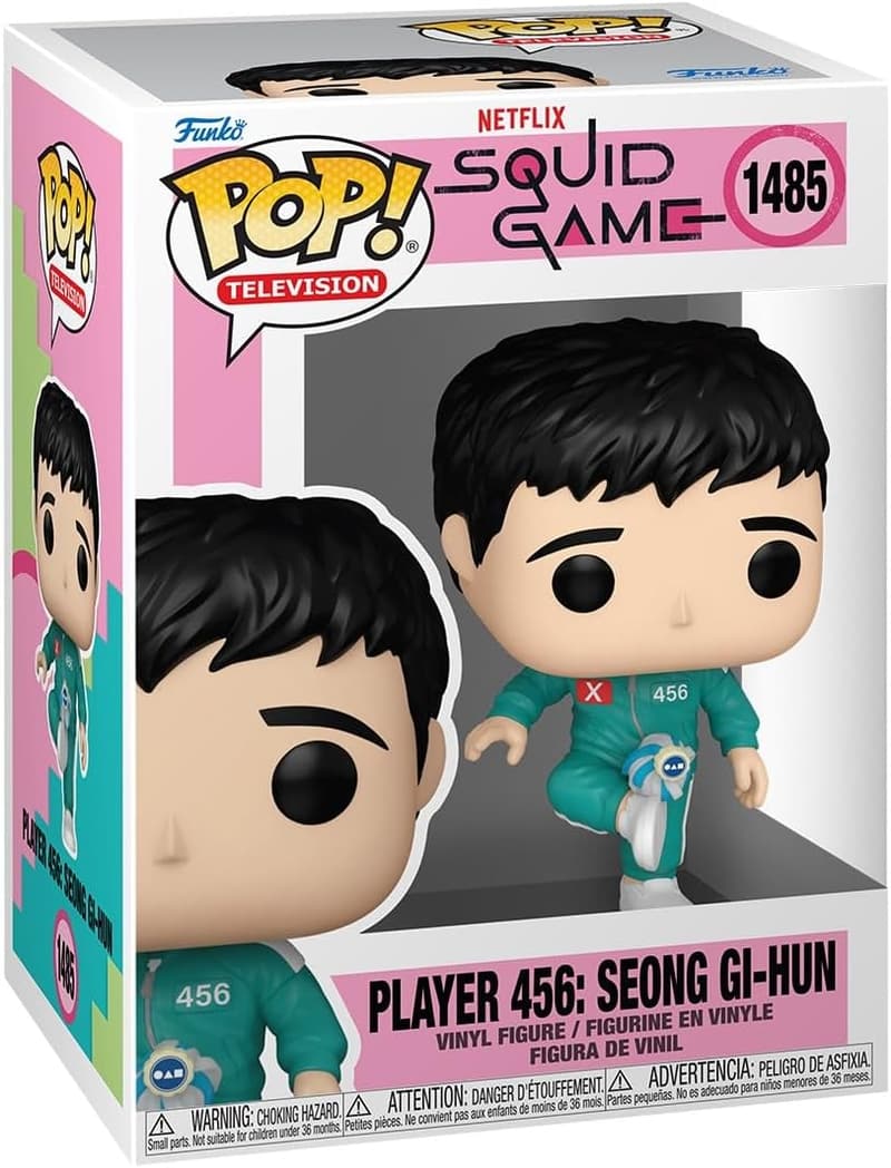 Squid Game Seong Gi-hun 456 Collectible Vinyl Figure