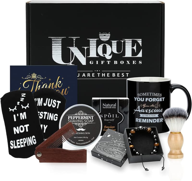 Luxury Birthday Gift Set for Men - Funny Gift Basket Ideas