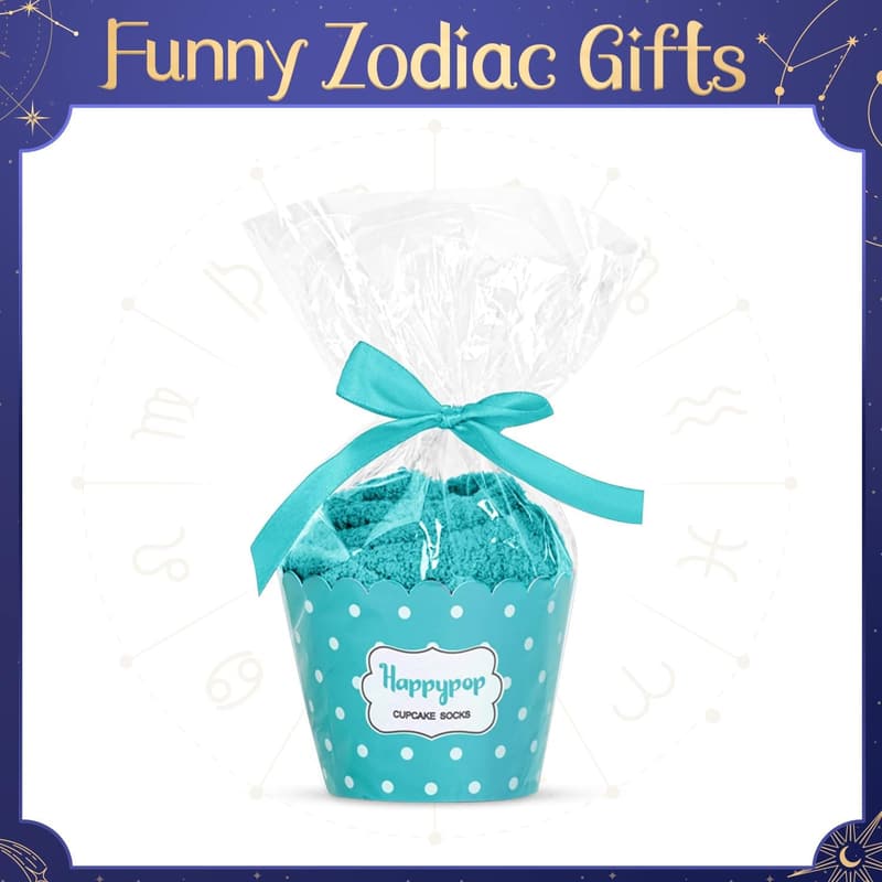 Zodiac Birthday Galaxy Socks for Women and Teen Girls