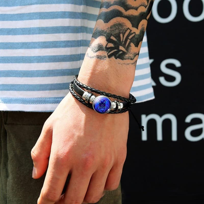 Zodiac Signs Adjustable Bracelet for Women and Men