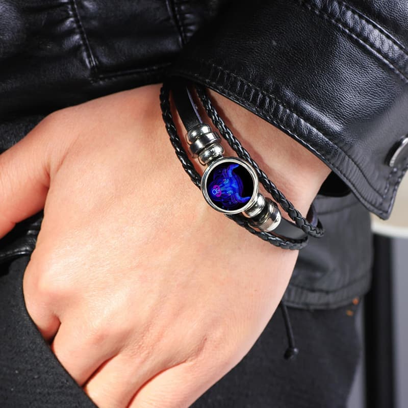 Zodiac Signs Adjustable Bracelet for Women and Men