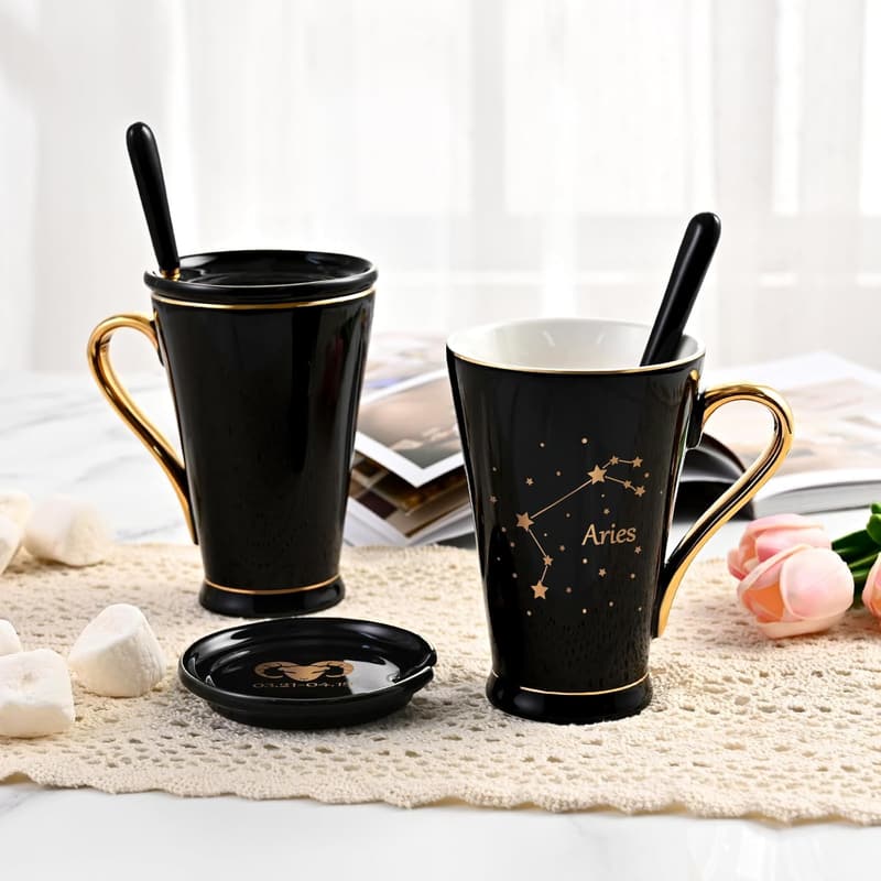 Aries Zodiac Coffee Mug - Astrology Gift for March/April Birthdays