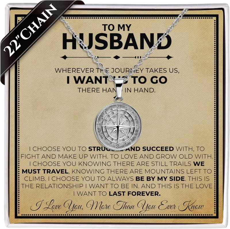 Romantic Steel Bracelet Gift Set for Husbands
