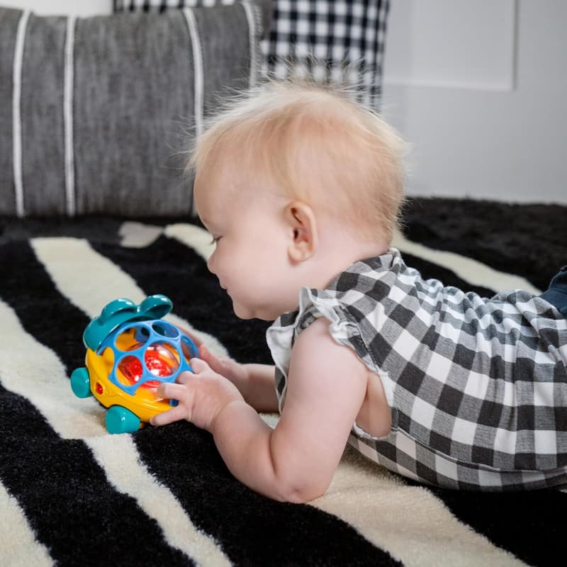 Baby Einstein Curious Car Oball Rattle Toy for 3 Months+