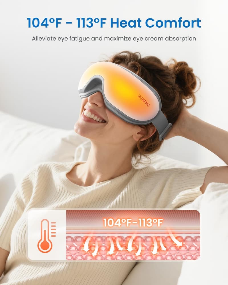 Eye Massager with Heat - Perfect Father's Day Gift