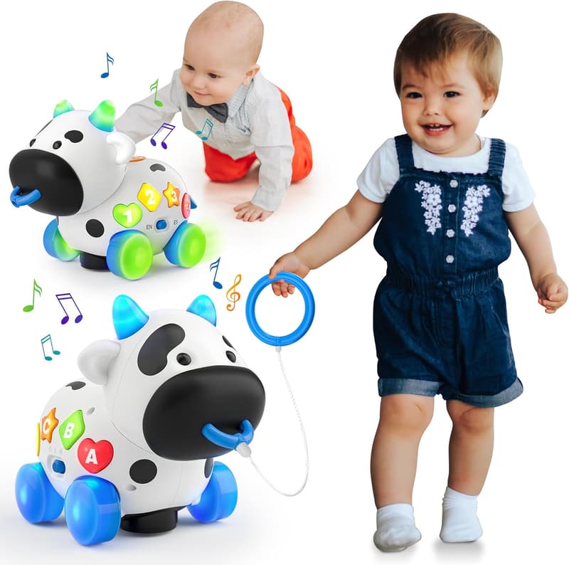 Bilingual Musical Developmental Toy for 1st Birthday (6-18 Months)