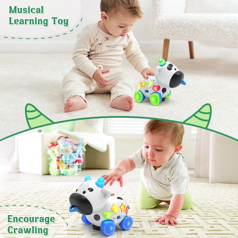 Bilingual Musical Developmental Toy for 1st Birthday (6-18 Months)