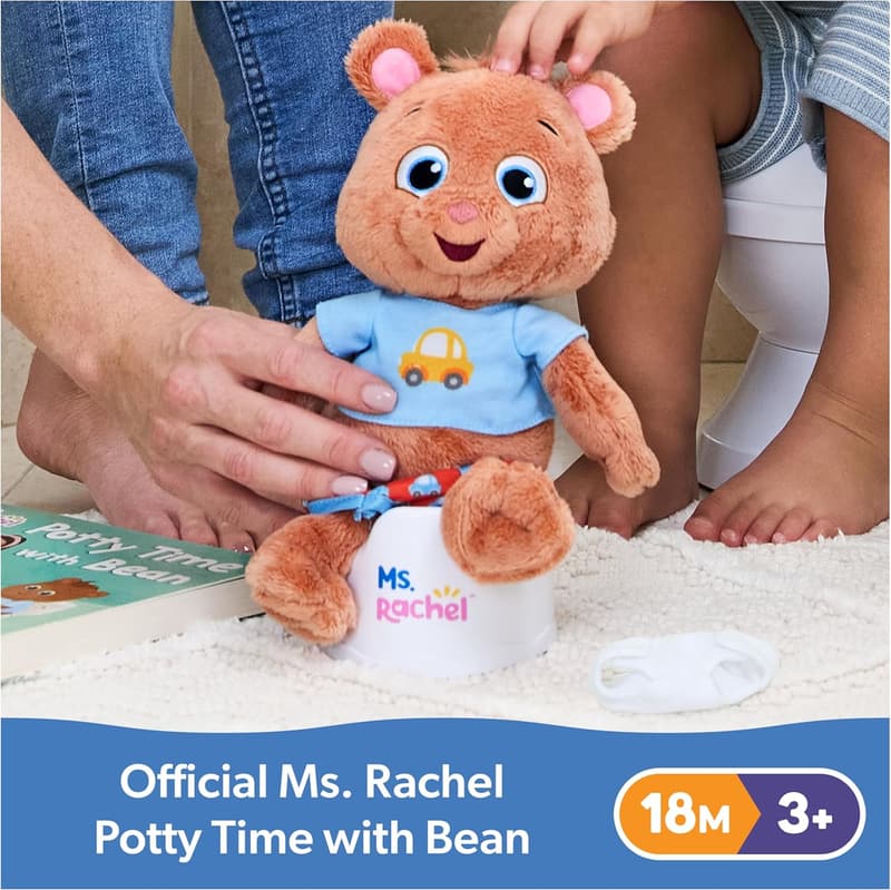 Potty Training Plush Bear Toy Set for Toddlers (18+ Months)