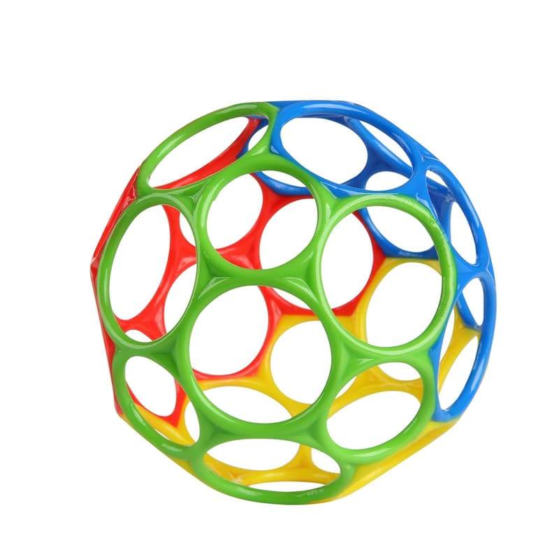 Oball Easy Grasp Infant Toy - BPA-Free Classic Ball