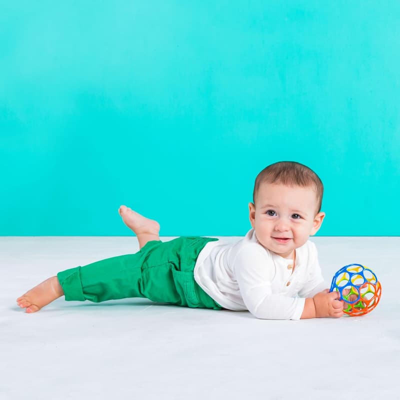 Oball Easy Grasp Infant Toy - BPA-Free Classic Ball