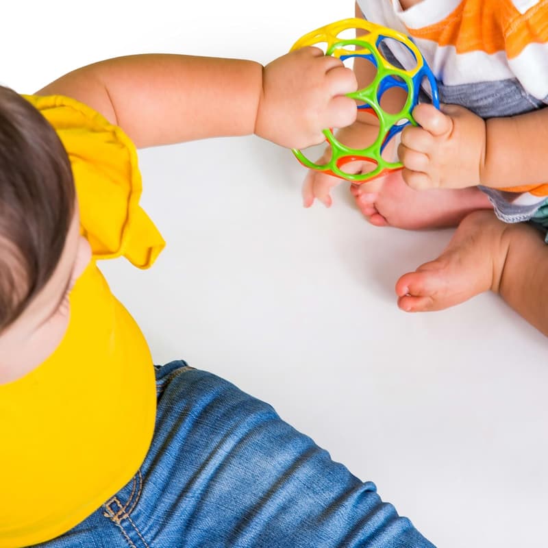 Oball Easy Grasp Infant Toy - BPA-Free Classic Ball