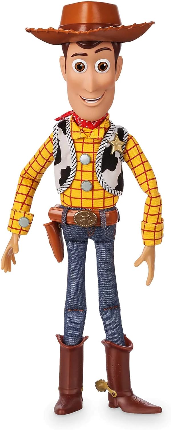 Toy Story Sheriff Woody Talking Action Figure with Movie Sounds