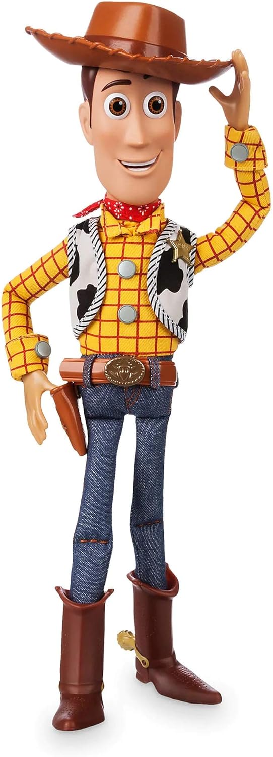 Toy Story Sheriff Woody Talking Action Figure with Movie Sounds