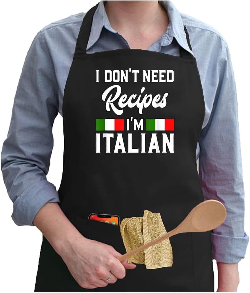 Funny Apron with Pockets - Perfect Gift for Family & Friends