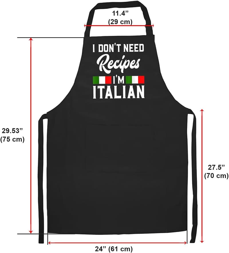 Funny Apron with Pockets - Perfect Gift for Family & Friends