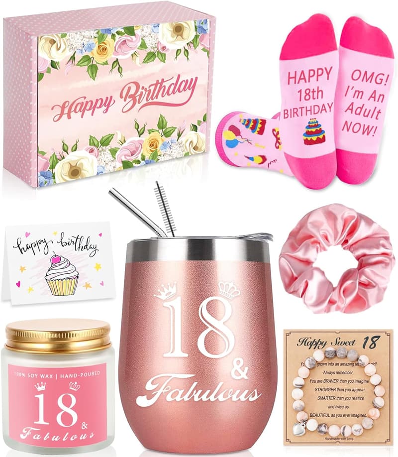 18th Birthday Gifts for Girls - Unique Presents for Her