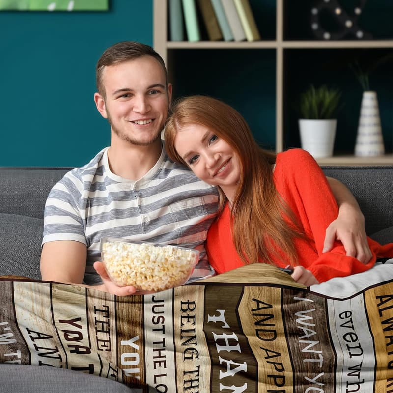 Birthday Blanket for Dad - 