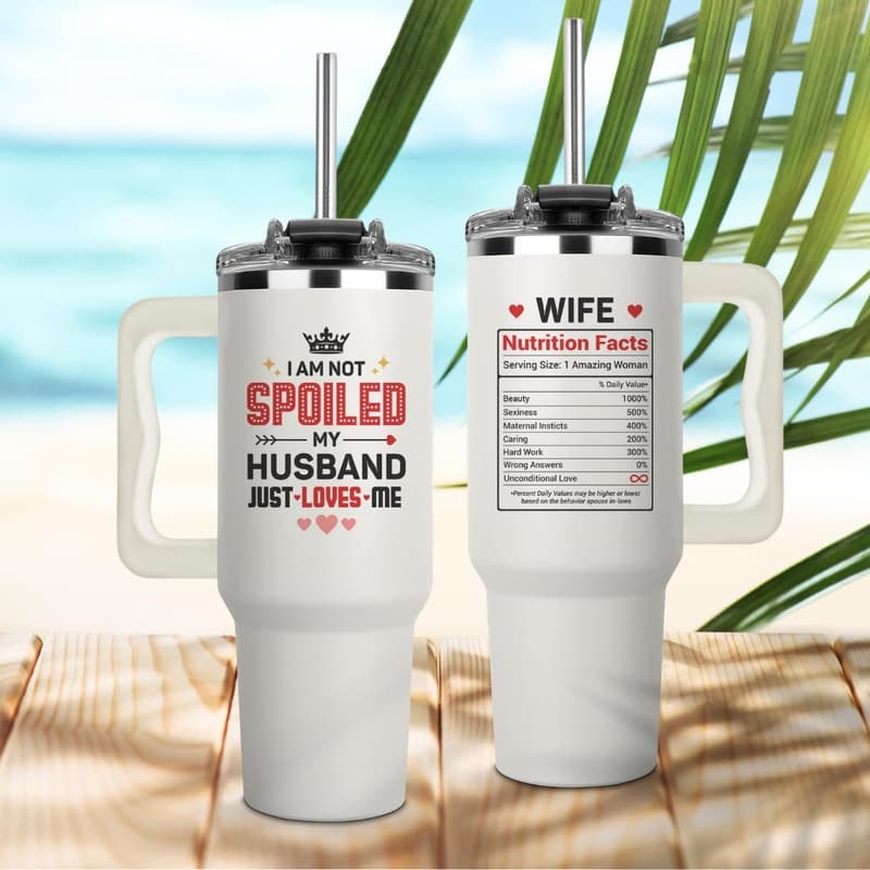 Wife's Coffee Mug - 40 Oz Gift for Mother's Day & Anniversaries