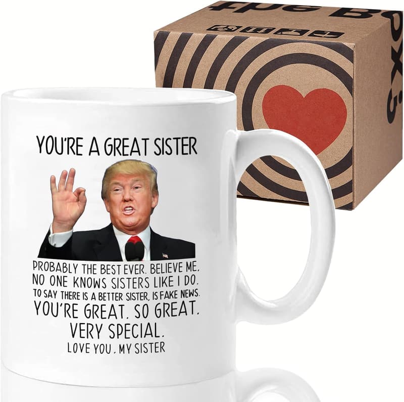 Funny Sister Mug - Great Gift for Birthday & Special Occasions