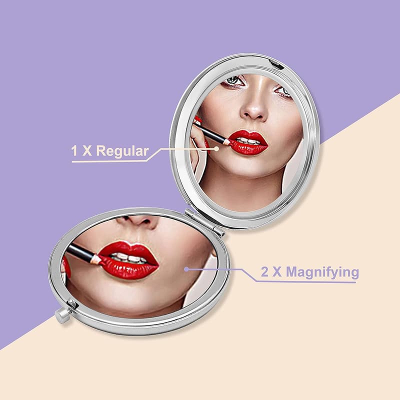18th Birthday Folding Makeup Mirror Gift for Her