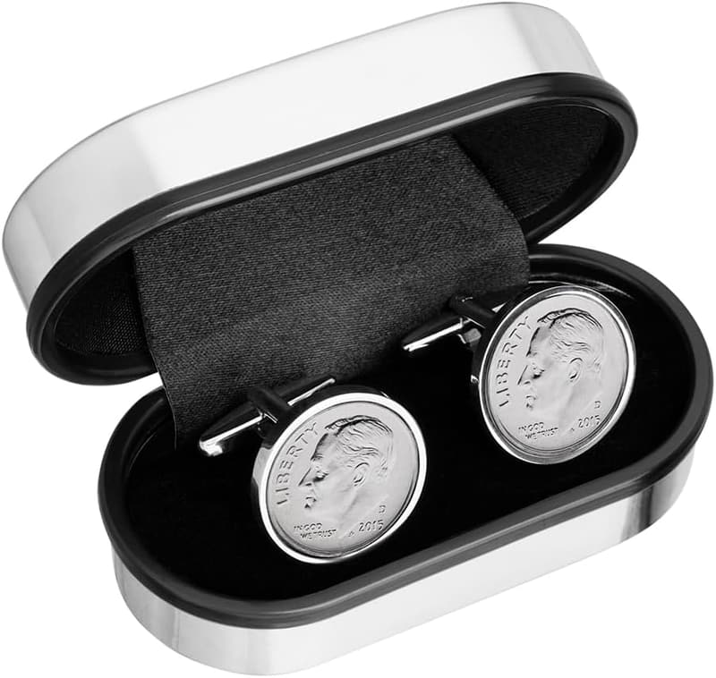 10th Anniversary Genuine Mint Coin Cufflinks