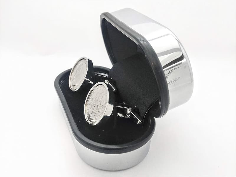 10th Anniversary Genuine Mint Coin Cufflinks