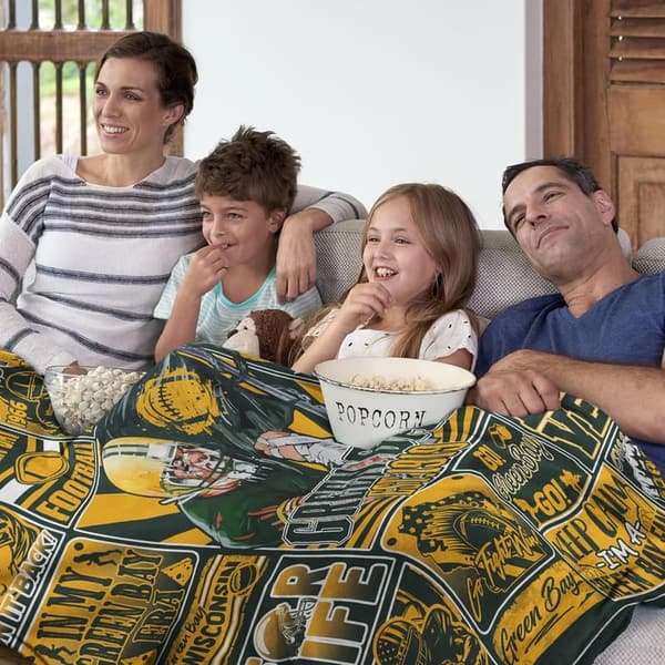 Football Blanket – Cozy 60