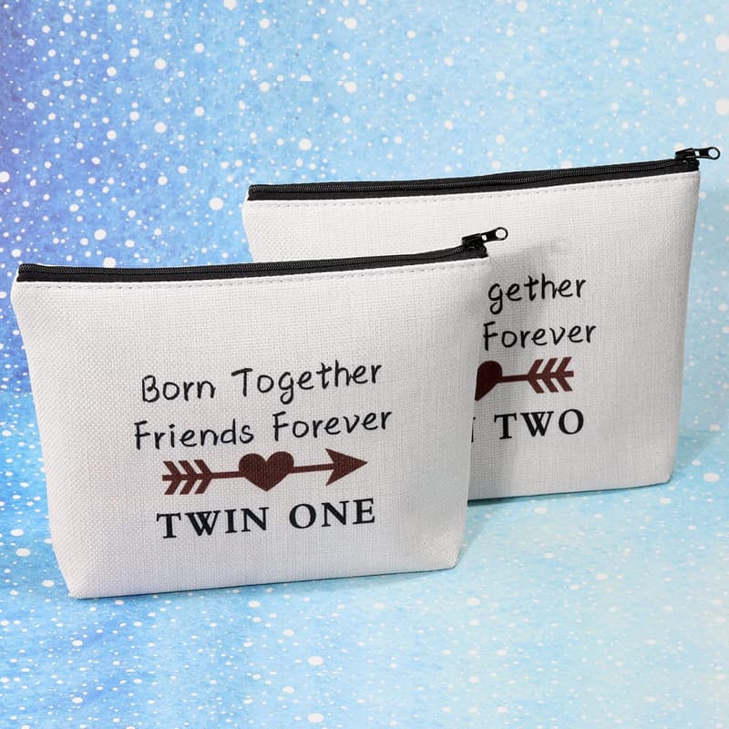 Twin Sister Cosmetic Bag Set - Friends Forever Gift