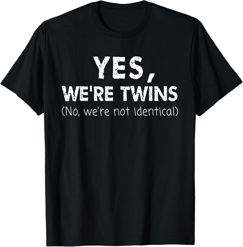 Fraternal Twin Matching Sibling T-Shirts