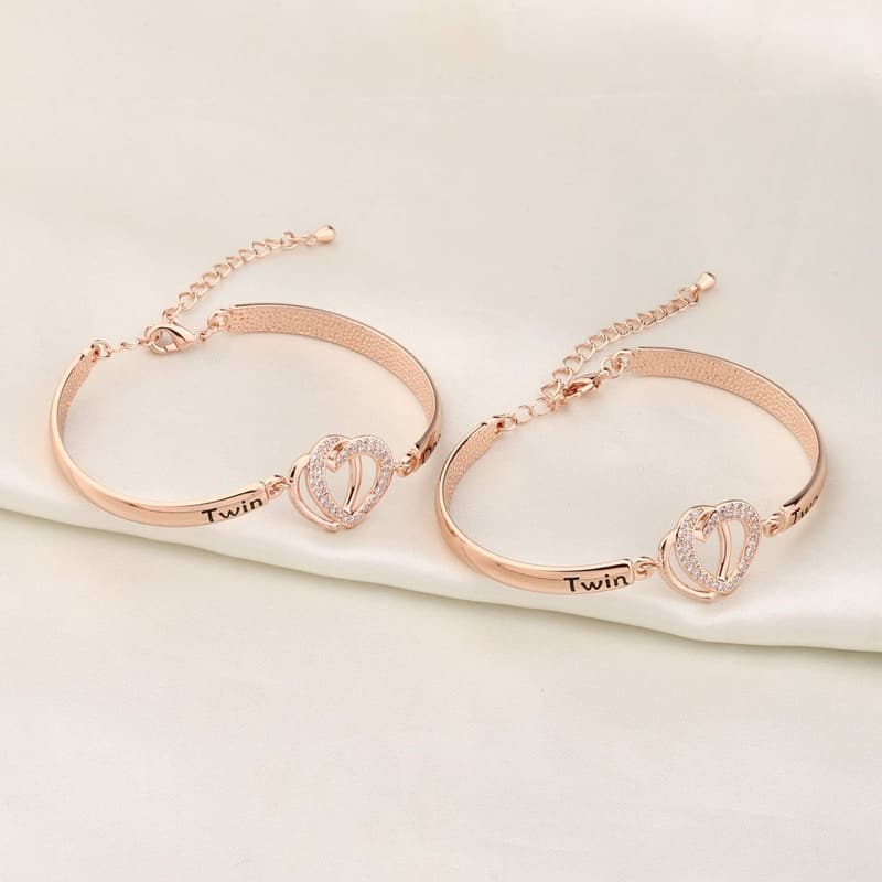 Sisters Jewelry Set - Twin Bracelets Gift