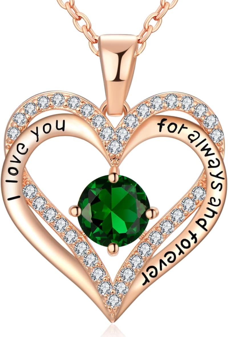 18K Rose Gold Necklace for Women's Birthday or Anniversary Gifts