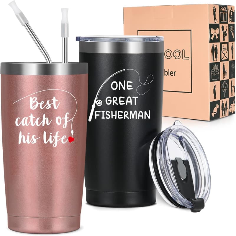 Couples Anniversary Travel Tumbler - 