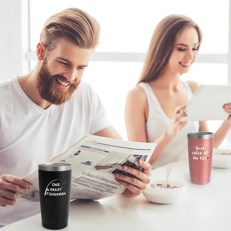 Couples Anniversary Travel Tumbler - 
