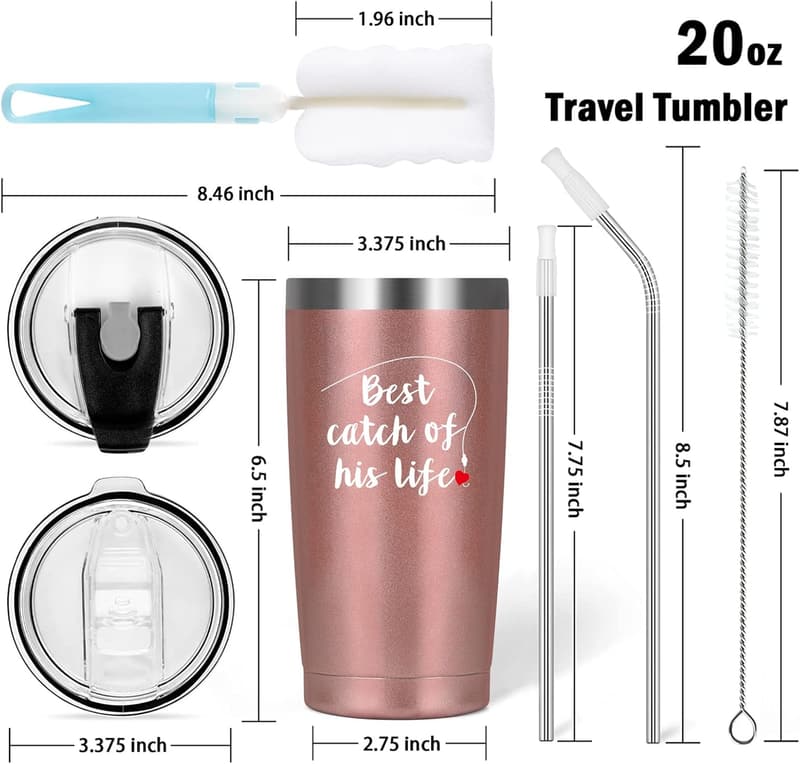 Couples Anniversary Travel Tumbler - 
