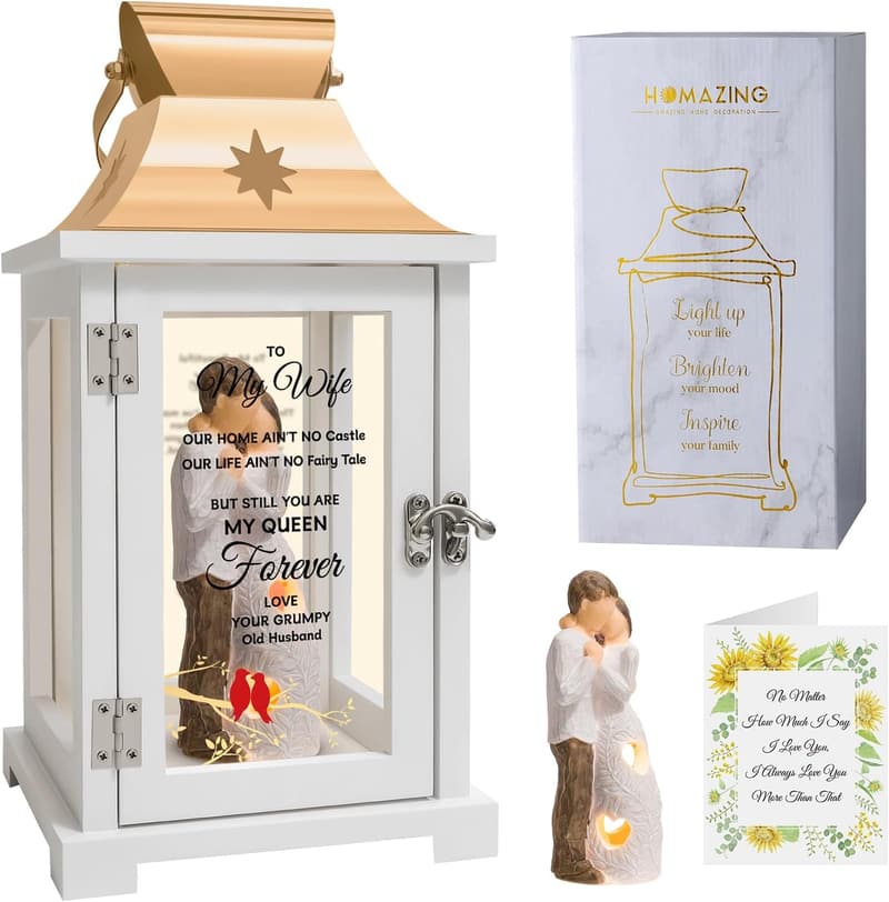 Valentine's Day Gift: Figurine Lantern for Wife