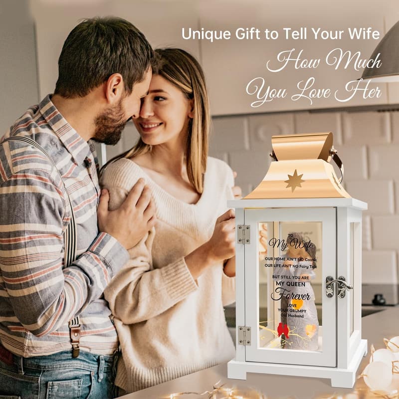 Valentine's Day Gift: Figurine Lantern for Wife