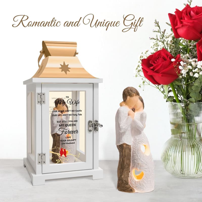 Valentine's Day Gift: Figurine Lantern for Wife