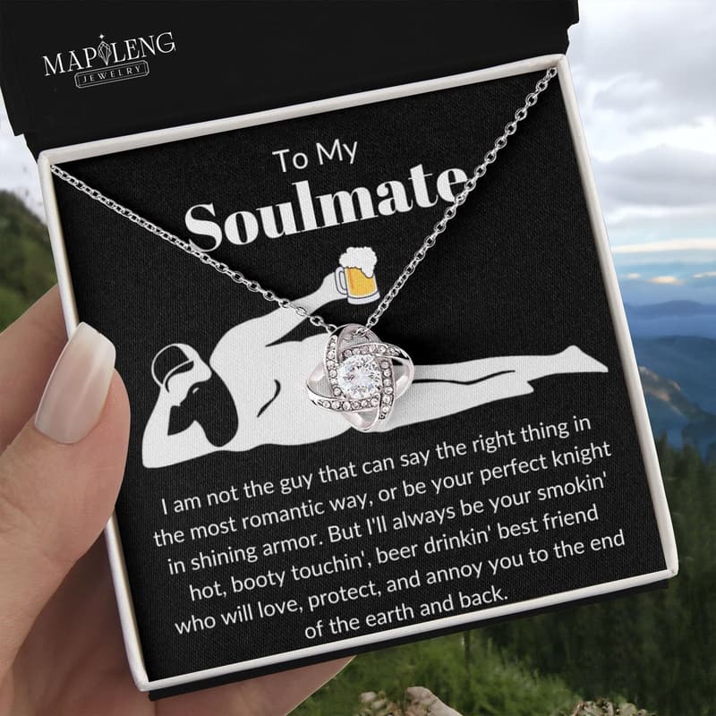 Personalized Soulmate Necklace for Women - Meaningful Gift