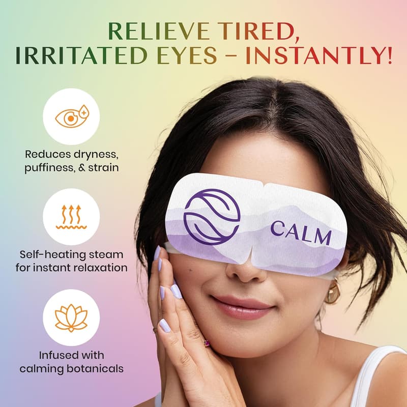 Fathers Day Self-Heating Steam Eye Mask 30 Pack – Relaxation Gift
