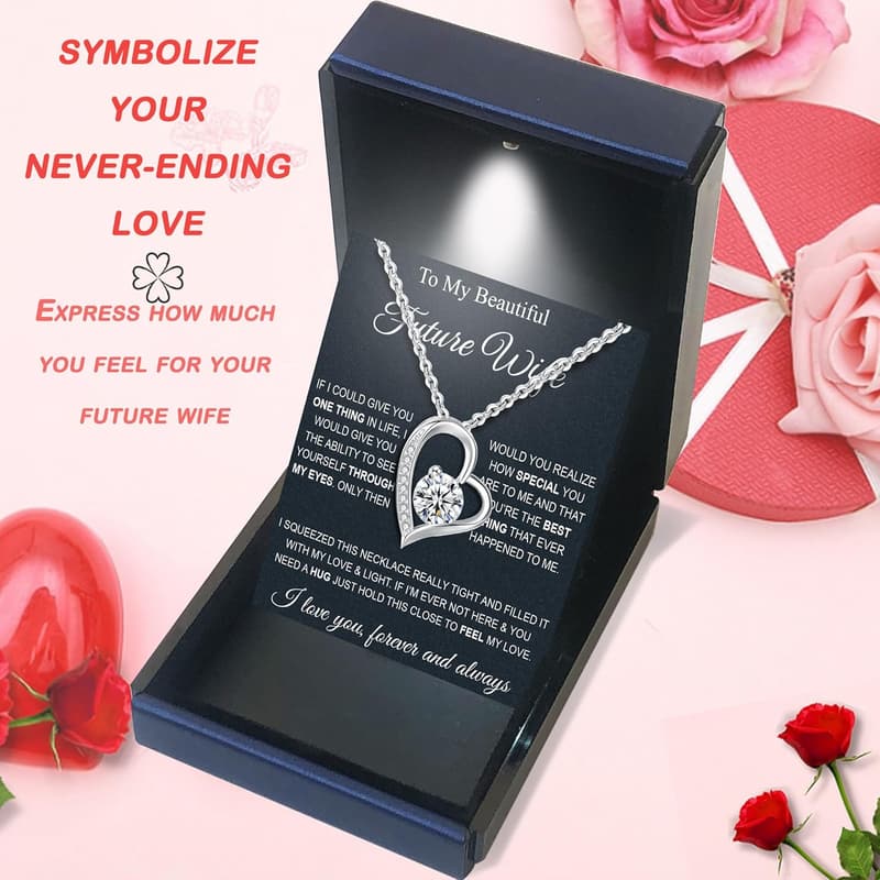 Wife Necklace from Husband - Soulmate Jewelry Gift