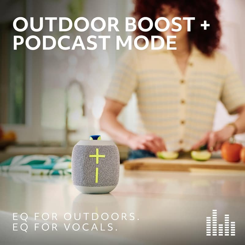 Ultimate Ears WONDERBOOM 4 Waterproof Bluetooth Speaker - Black