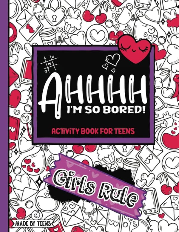 Teen Girl Activity Book: Fun Mandalas, Sudoku & More