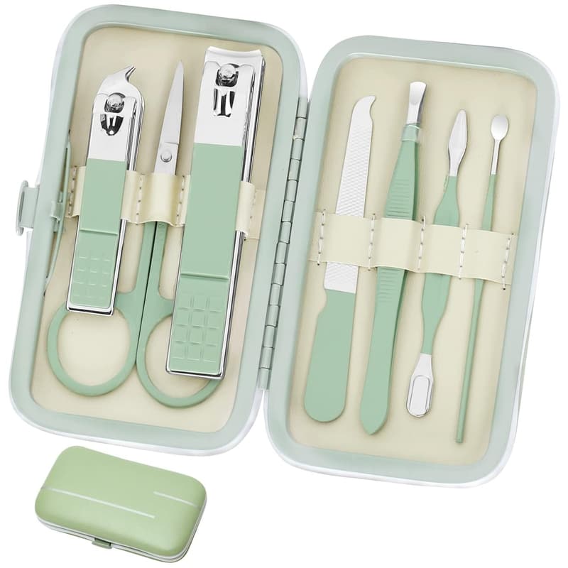Luxurious Stainless Steel Manicure Set for Men & Women