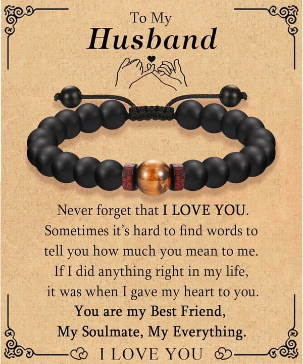 Men's Bracelet Gift for Graduation, Father's Day, or Birthday