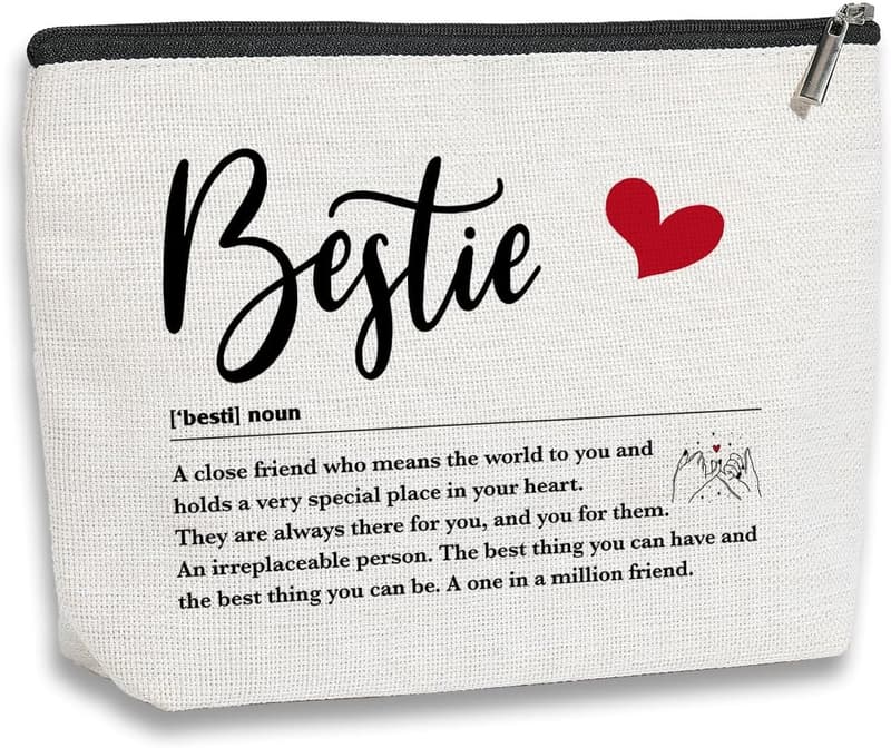 Best Friend Graduation Gifts: Travel Makeup Organizer Pouch