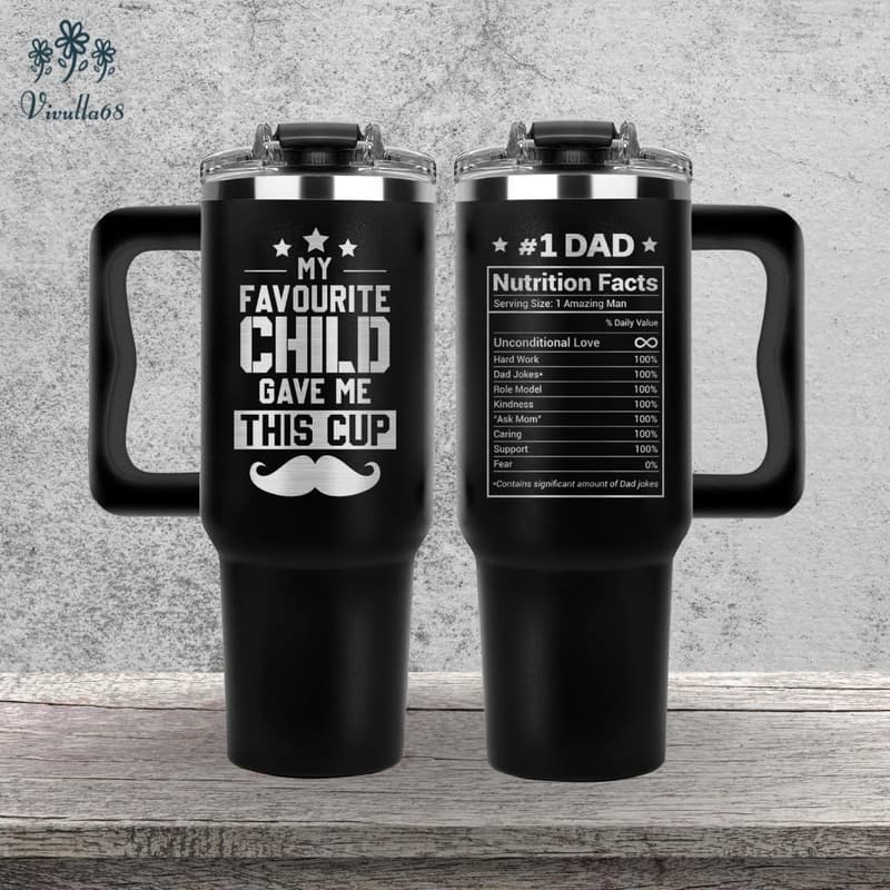 Funny Father's Day Tumbler - 