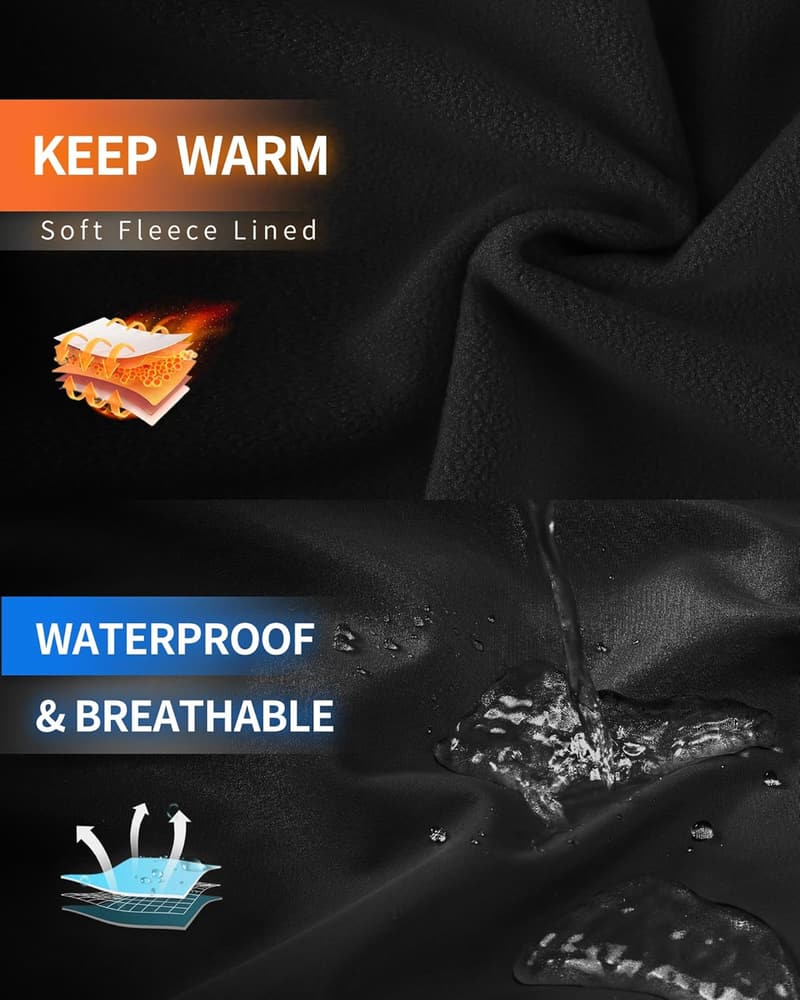 Women's Waterproof Softshell Jacket - Lightweight Hooded Windbreaker